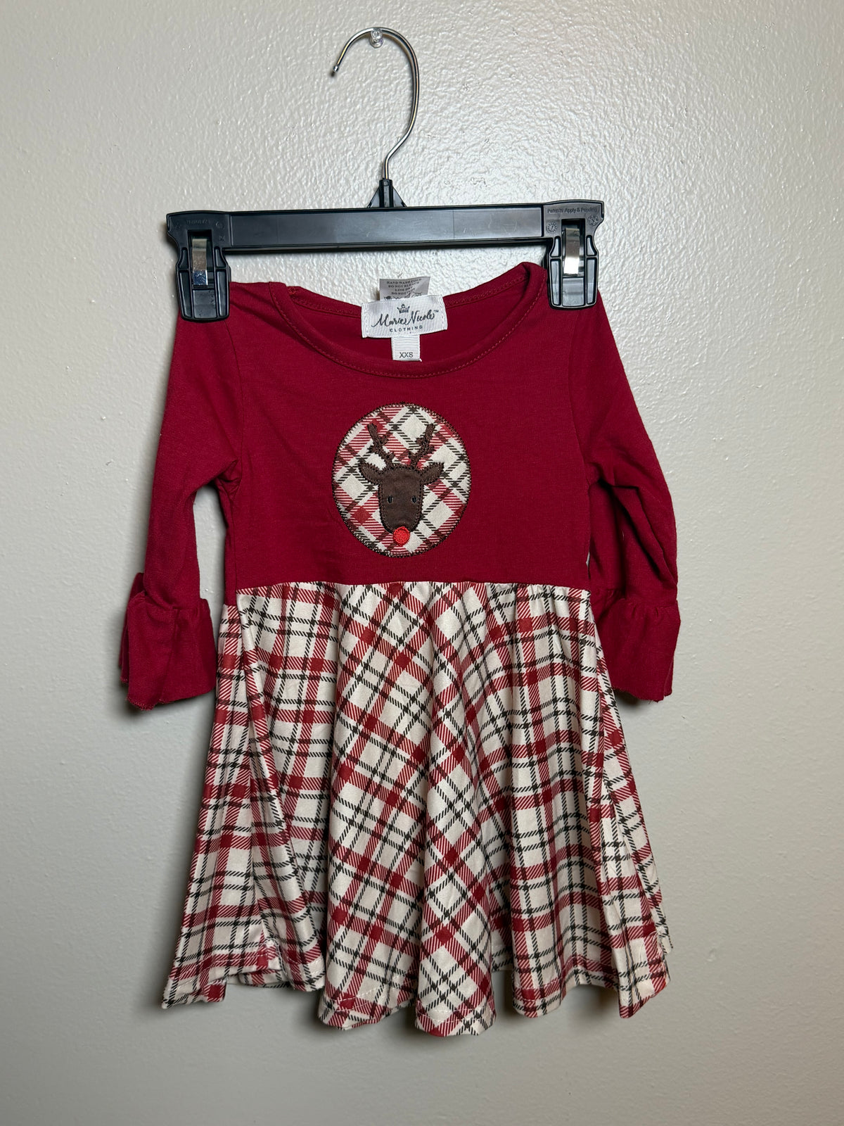 Girls Reindeer dress