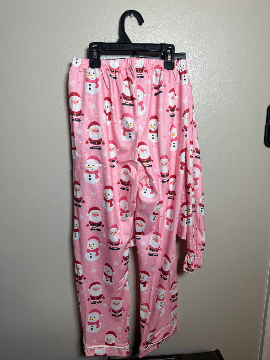 Girls Santa pj set