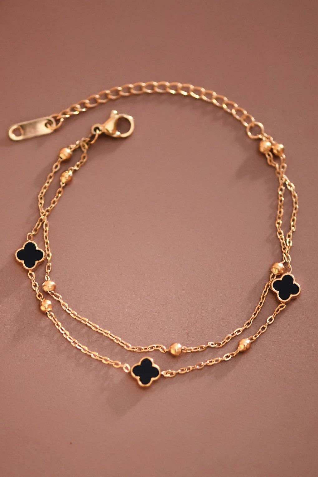 18K Gold Plated Waterproof Stainless Steel Chain Bracelet