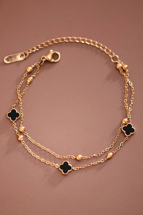 18K Gold Plated Waterproof Stainless Steel Chain Bracelet