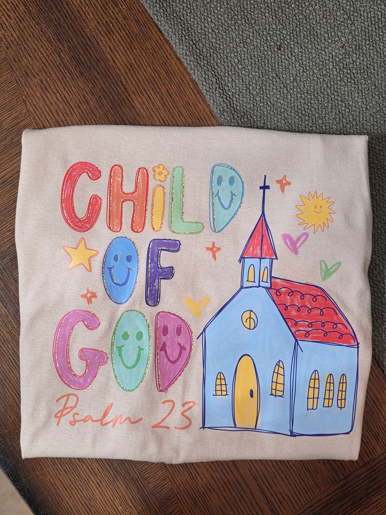 youth child of God short sleeve tee