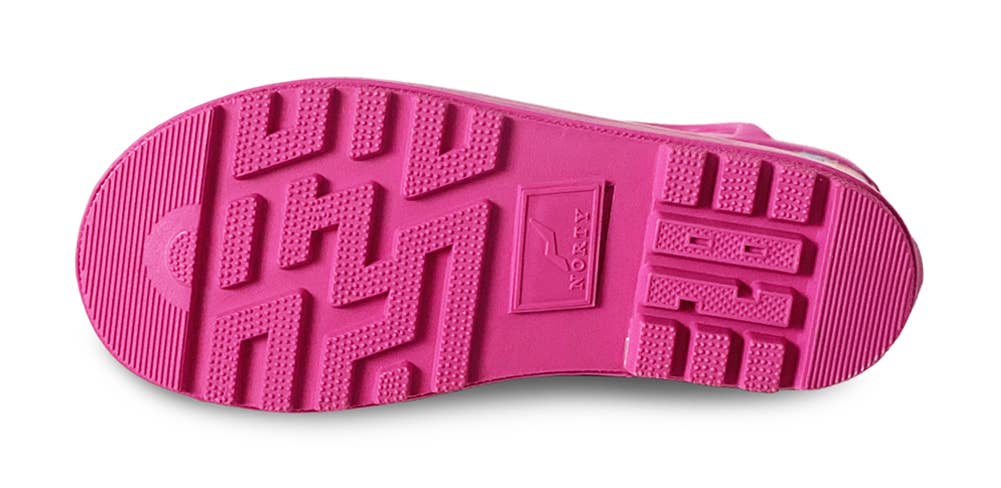 Norty Waterproof Rubber Rain Boot - Flowers