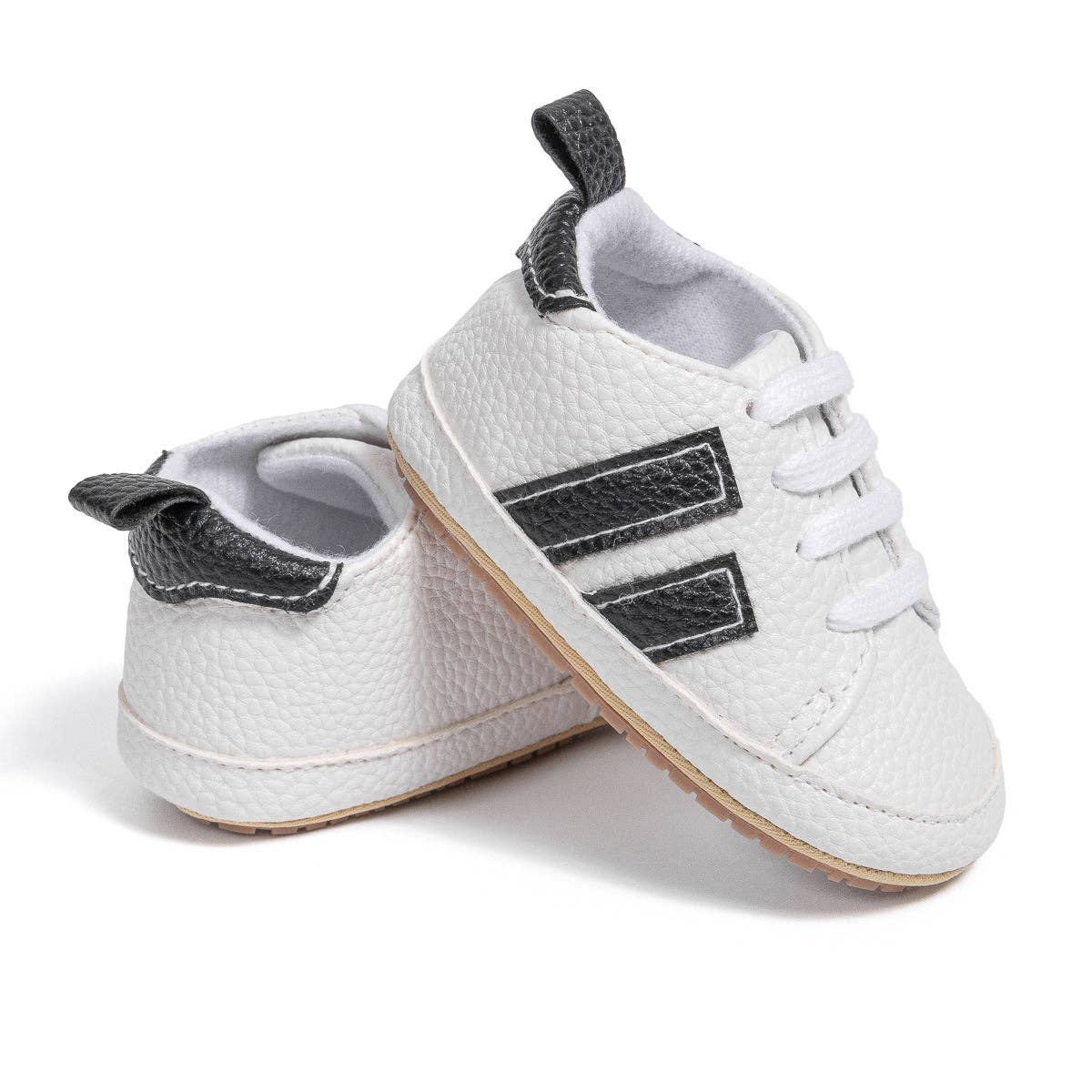 Unisex pleather baby tennis, super cute.