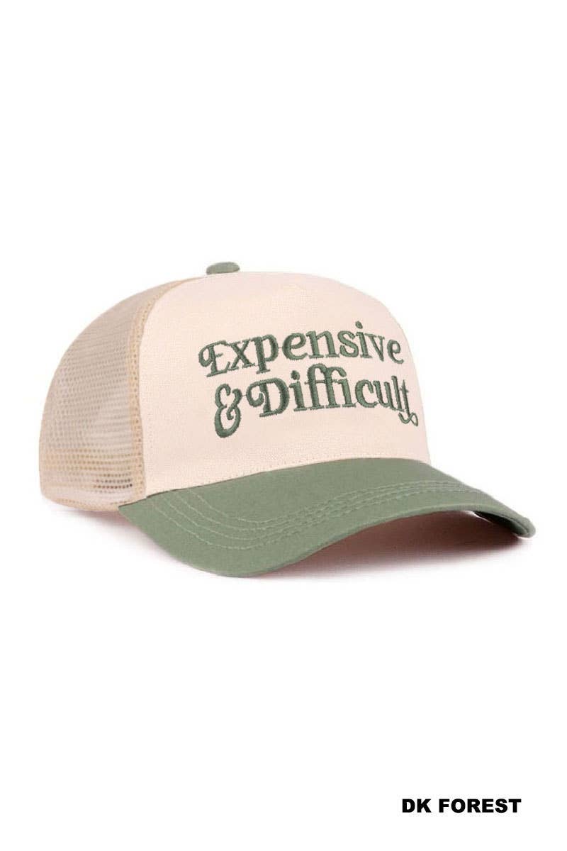 Expensive & Difficult hat