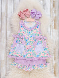 Blooming Breeze Ruffle Bow Outfit
