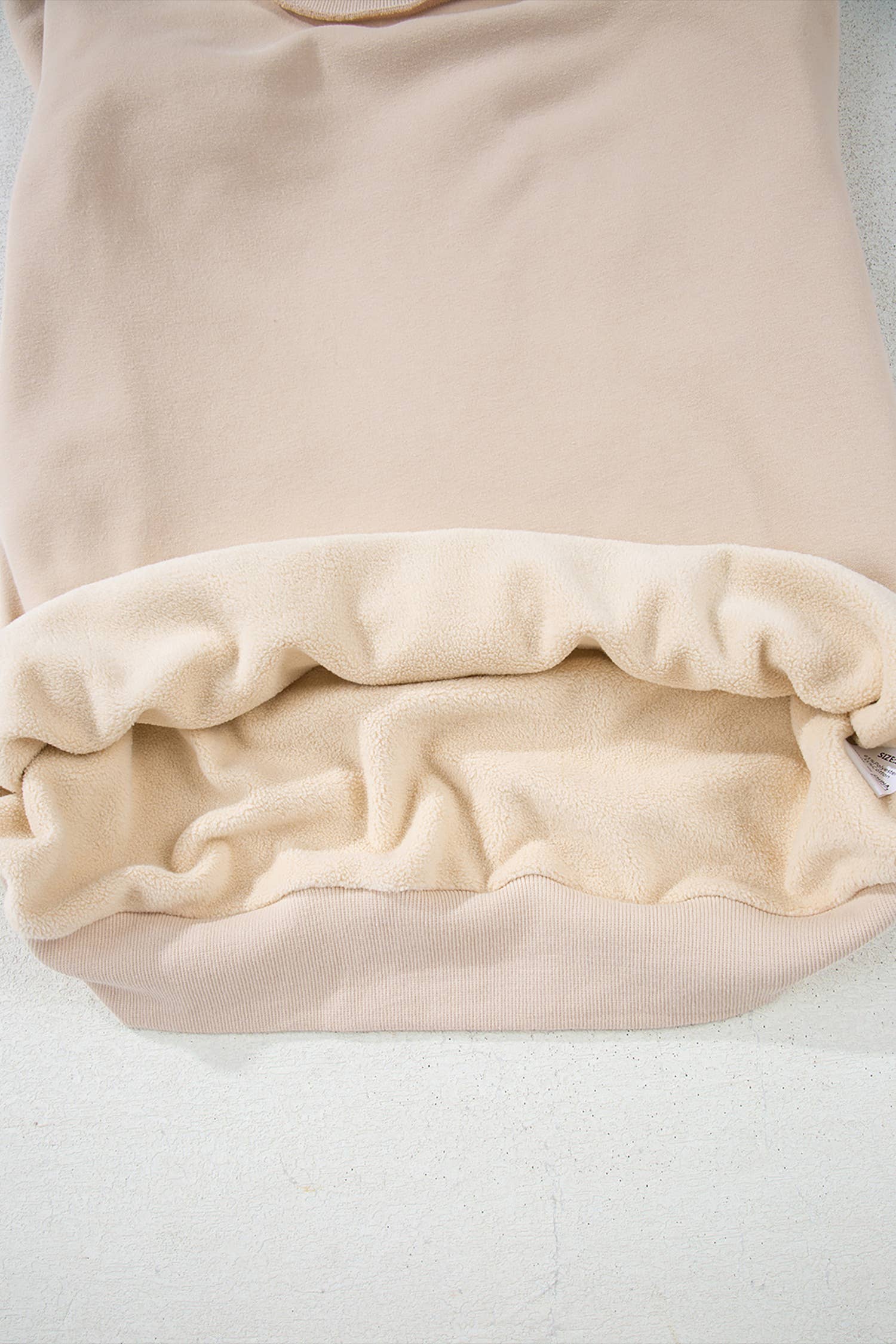 Reversible Mock Neck Sweatshirt