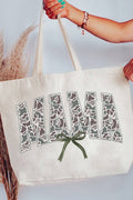 Old Camo Mama Canvas Jumbo Tote