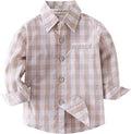 Plaid Cotton Button-Down Shirt