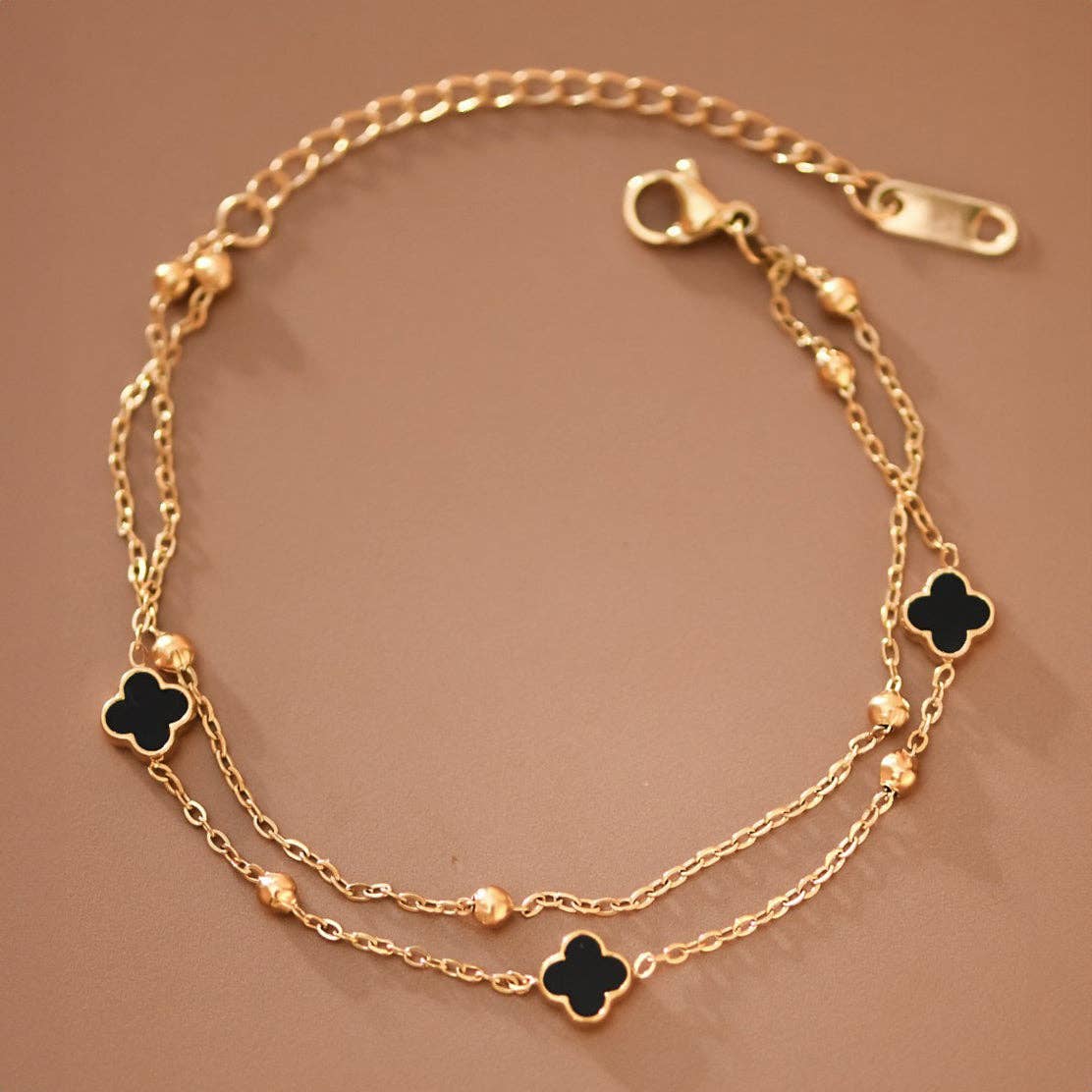 18K Gold Plated Waterproof Stainless Steel Chain Bracelet
