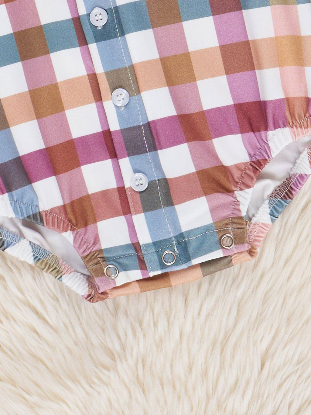 Cranberry Vintage Plaid Button Up Johnny