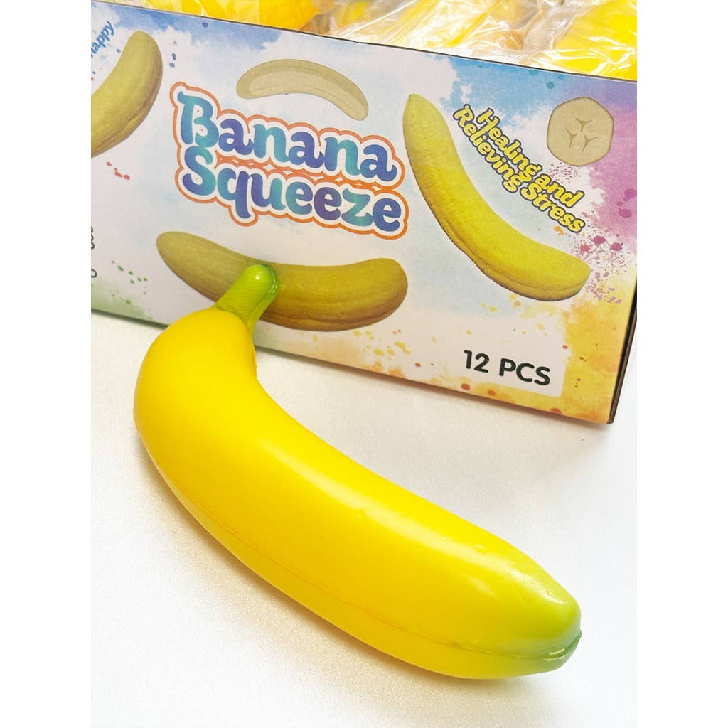 Scented Slow Rising Banana Foam Squishy Toy