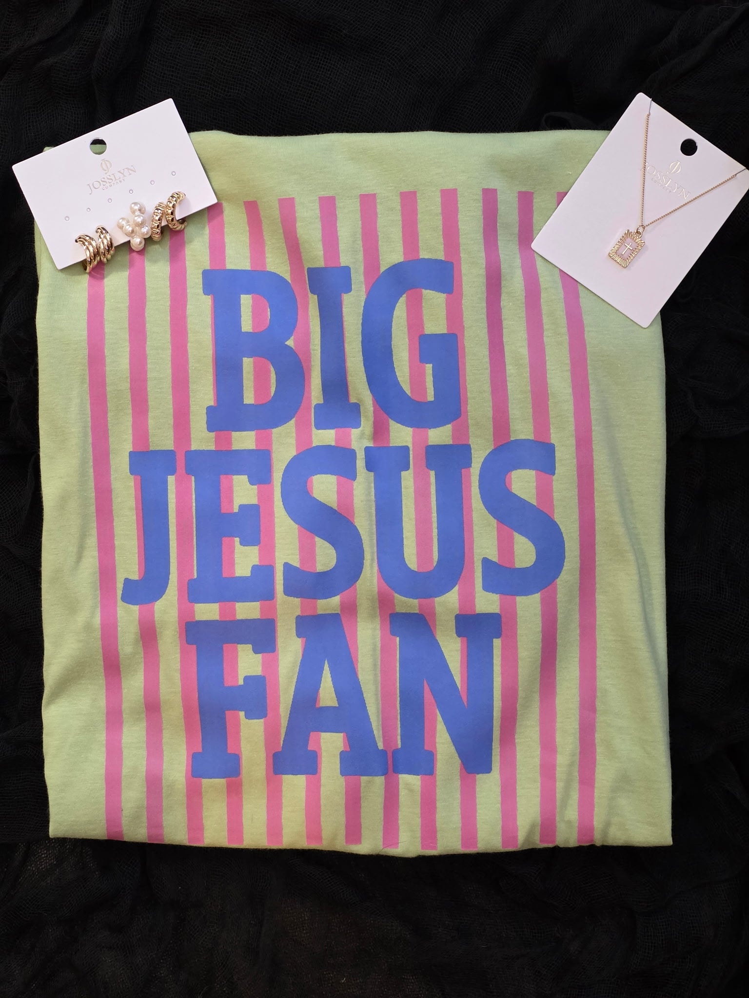 Big Jesus Fan short sleeve tee