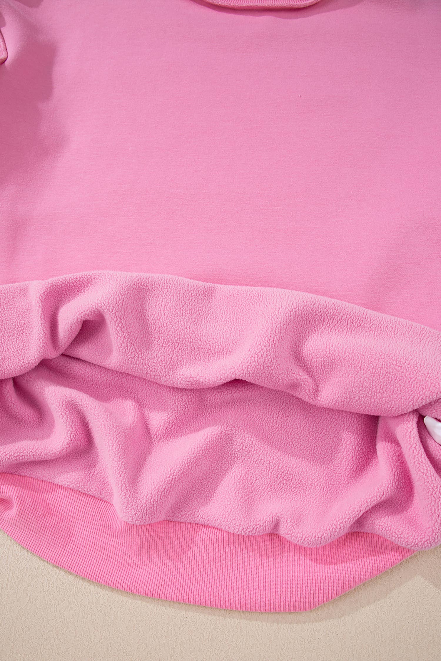 Reversible Mock Neck Sweatshirt
