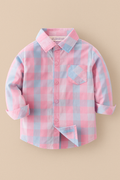 Plaid Cotton Button-Down Shirt