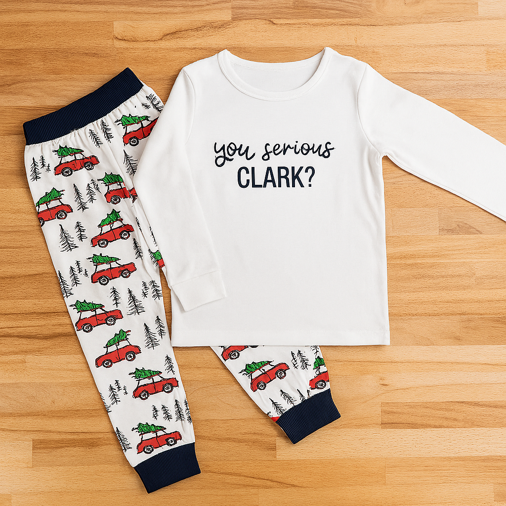 You Serious Clark?  2-Piece Boy Pajama Set