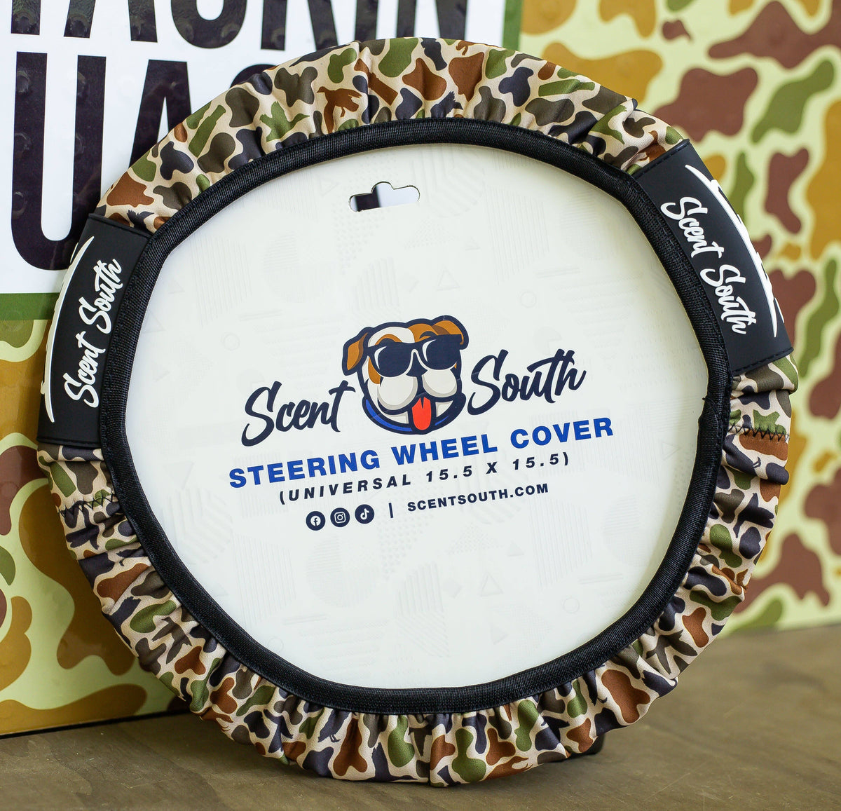 Duck camo - Steering wheel cover