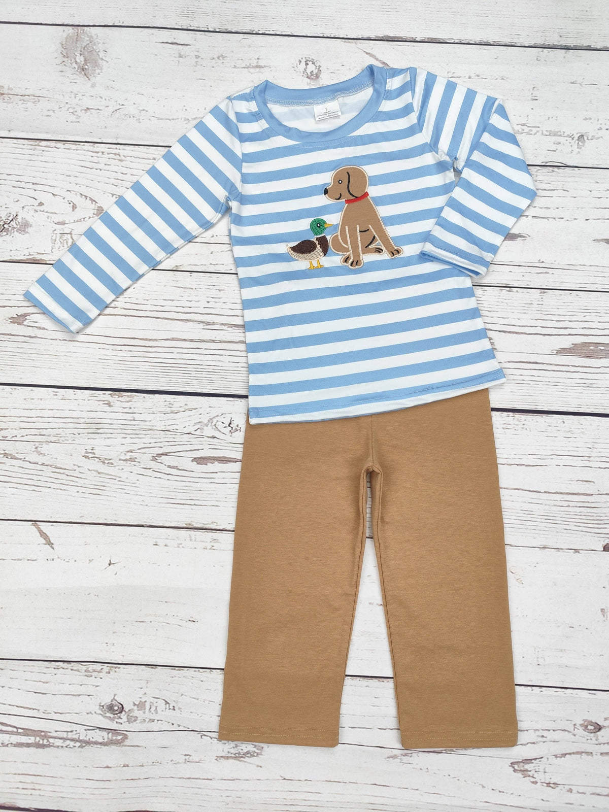 Boys Duck Dog Hunting Pants Set
