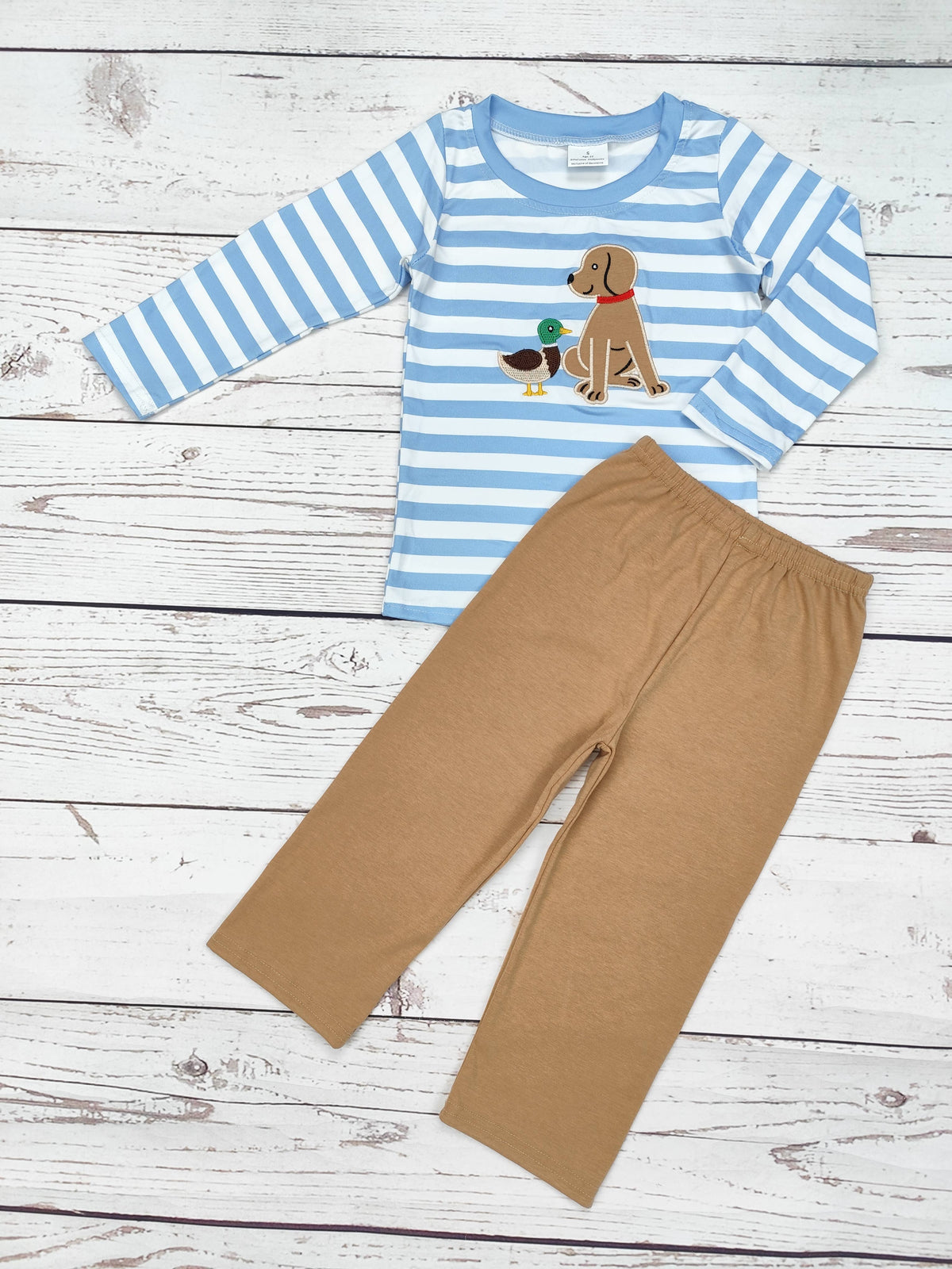 Boys Duck Dog Hunting Pants Set