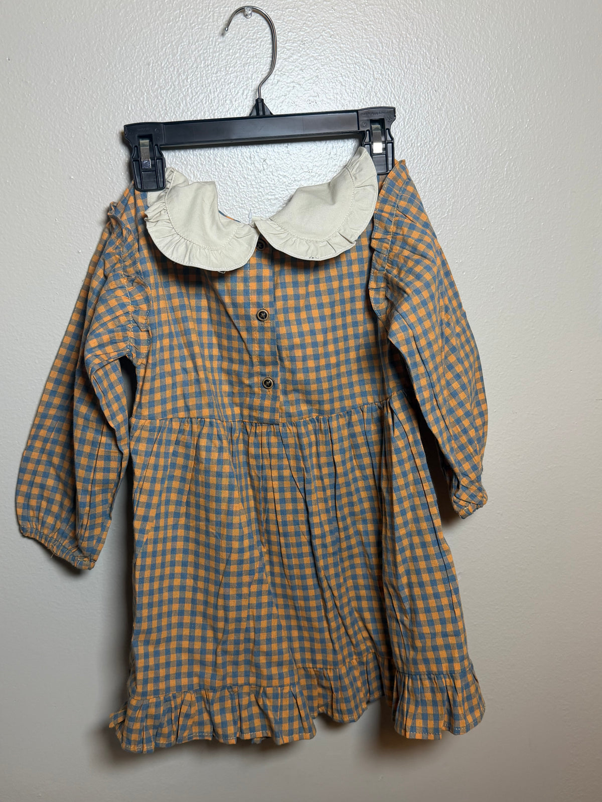 Girls plaid dress