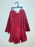 Girls velvet dress