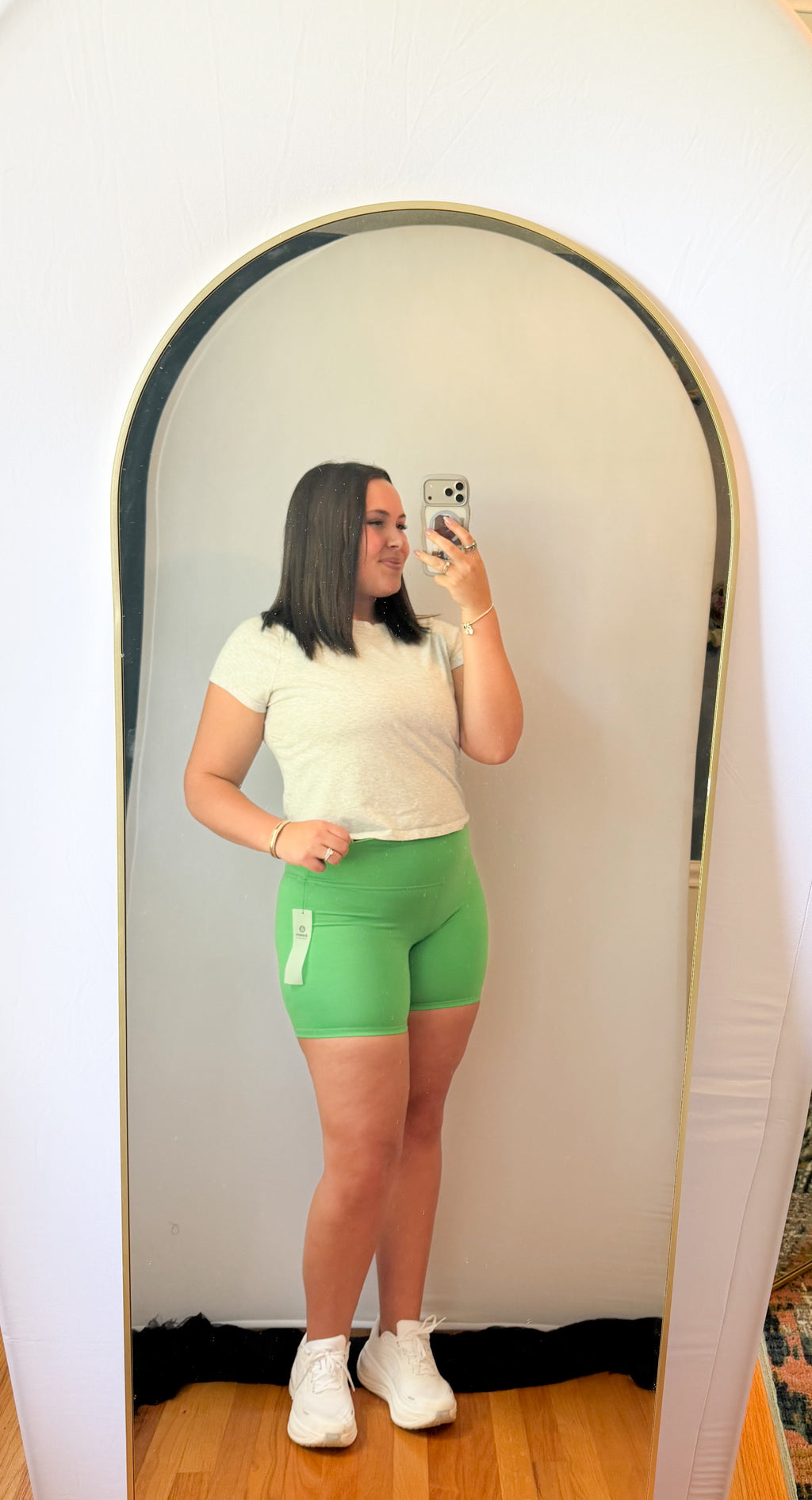 Venice Cloud Light Contour Biker Shorts