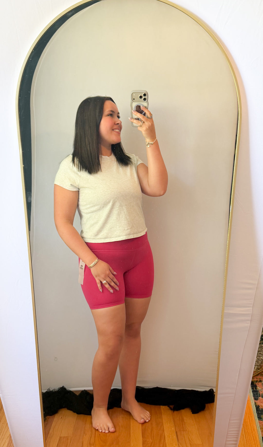 Venice Cloud Light Contour Biker Shorts