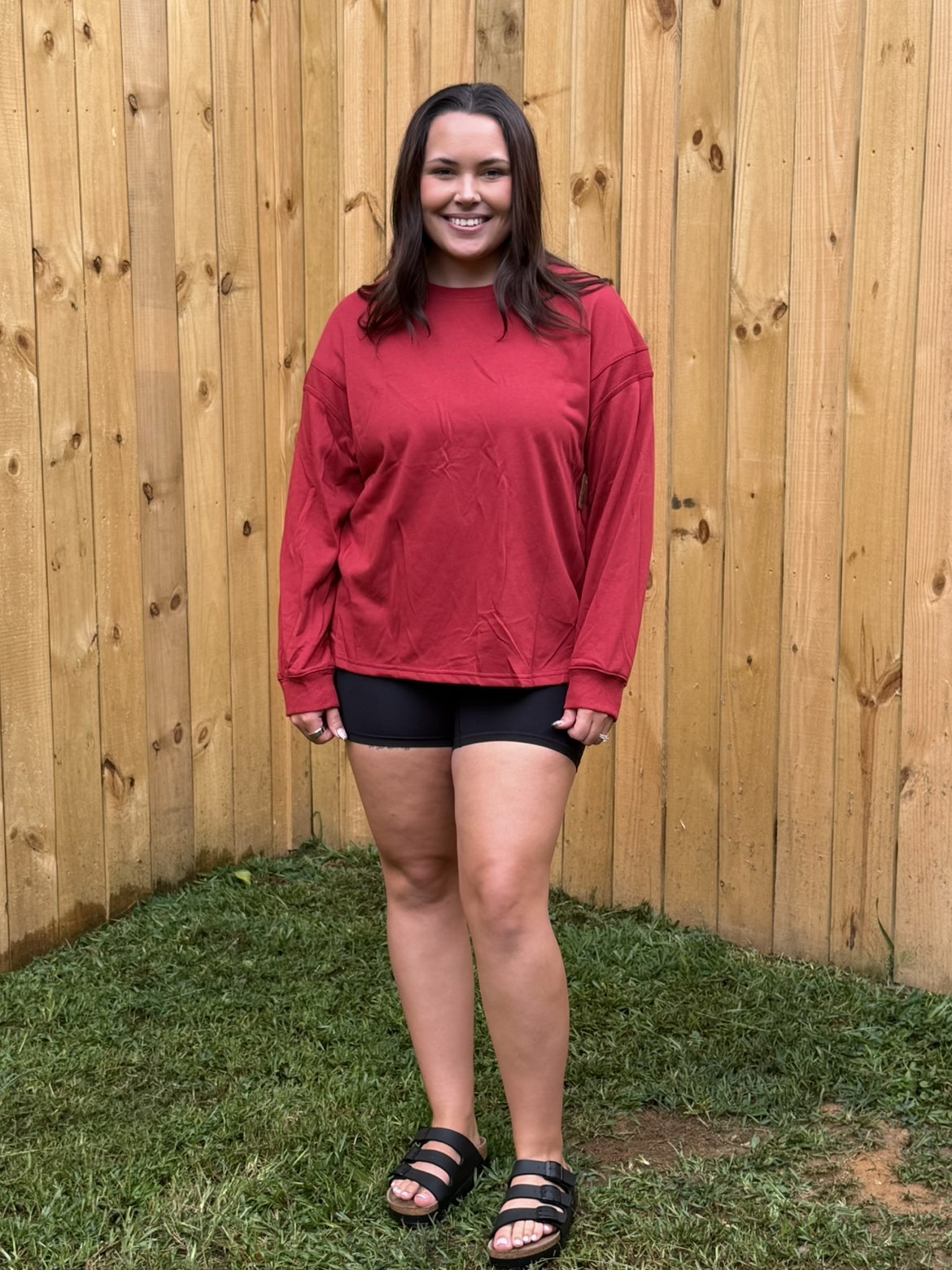Ribbed Detail Drop Shoulder Cutout Back Sweatshirt