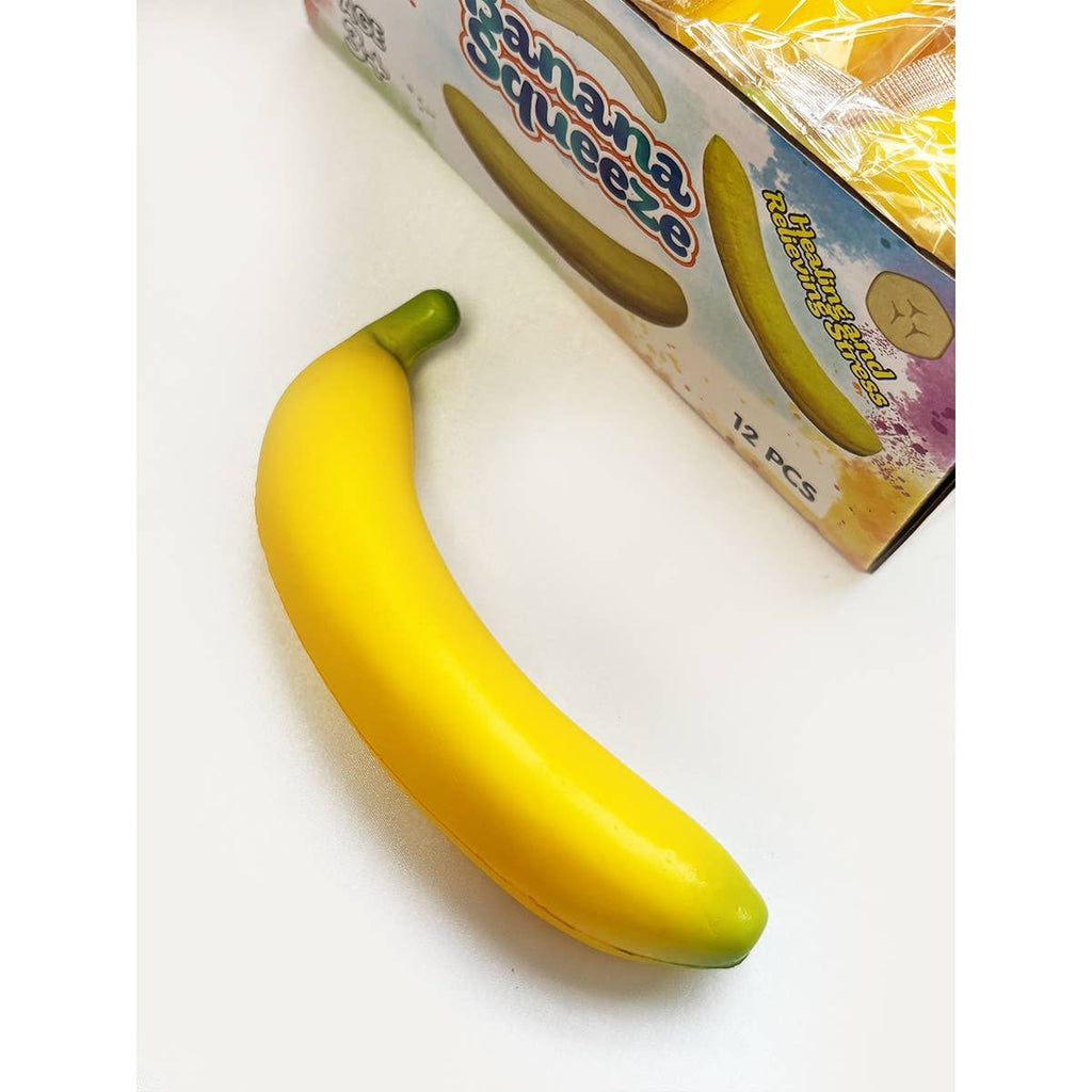 Scented Slow Rising Banana Foam Squishy Toy