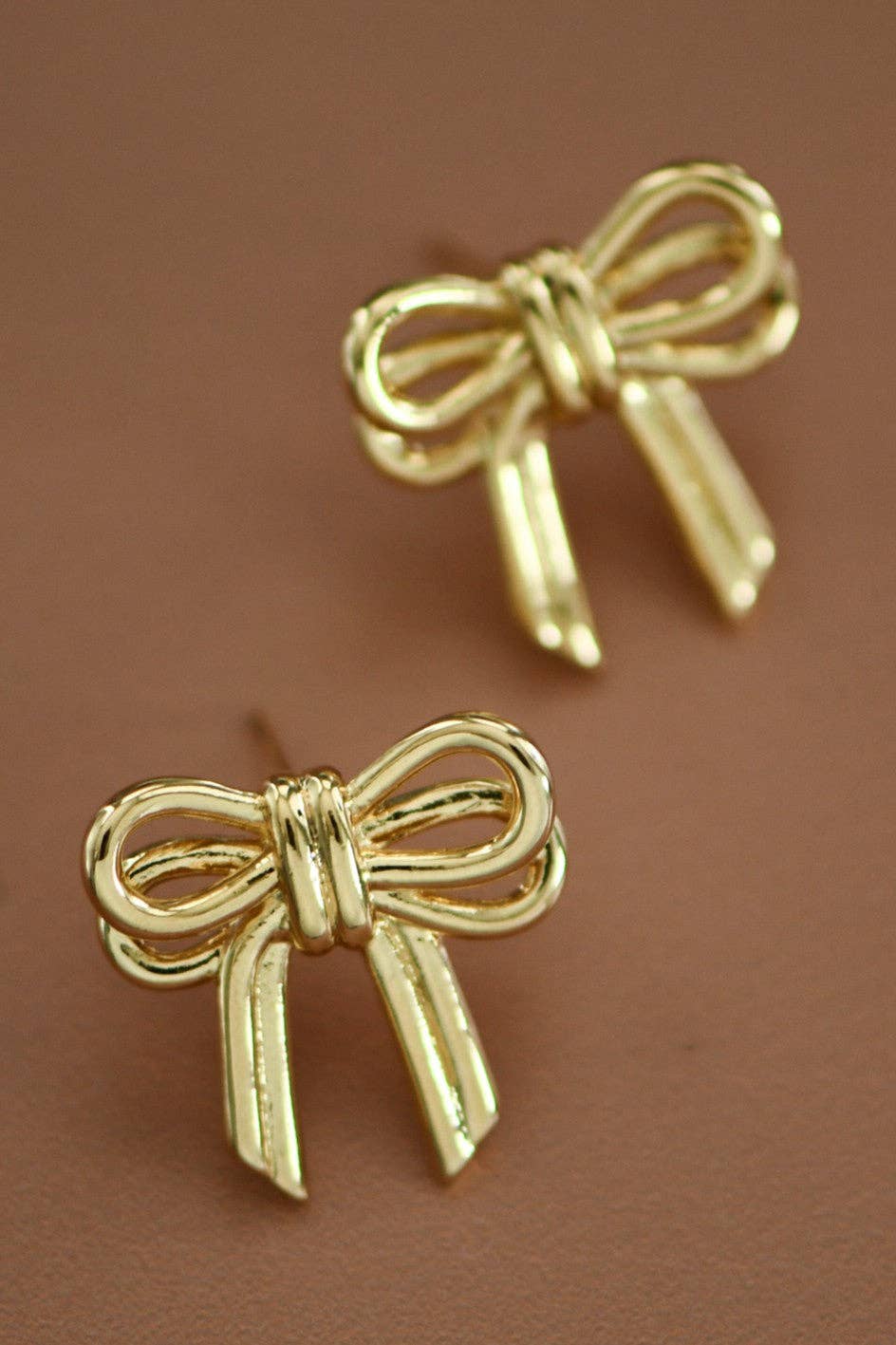 18K Gold Plated Waterproof Stainless Steel Stud Earrings