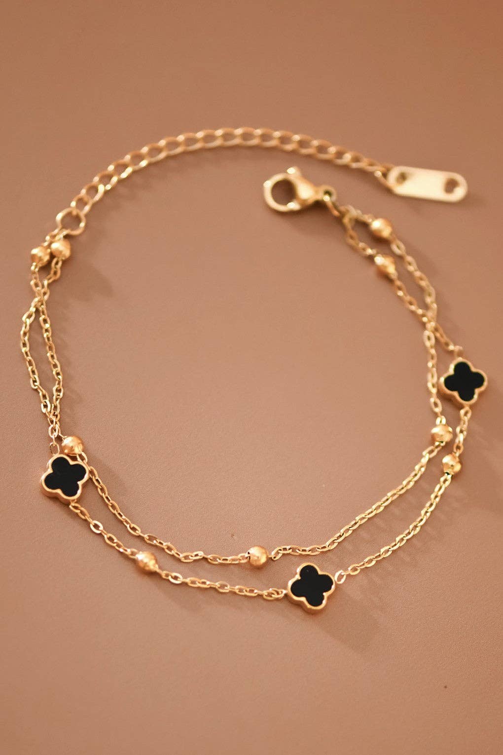 18K Gold Plated Waterproof Stainless Steel Chain Bracelet