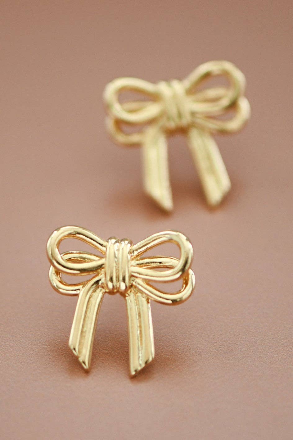 18K Gold Plated Waterproof Stainless Steel Stud Earrings