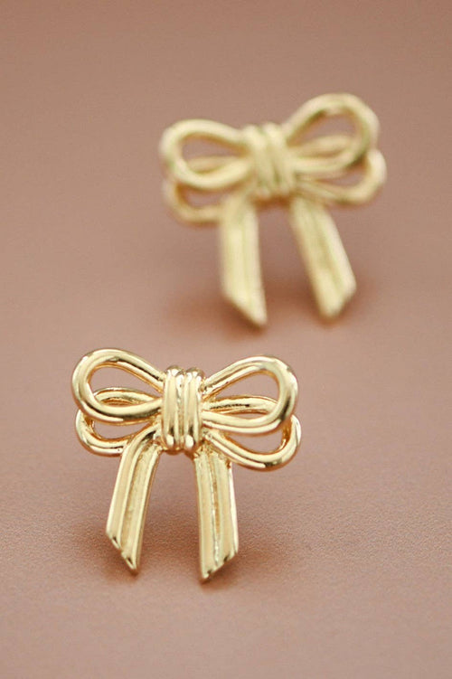 18K Gold Plated Waterproof Stainless Steel Stud Earrings