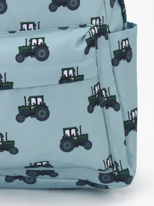 Blue Tractor Backpack