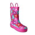 Norty Waterproof Rubber Rain Boot - Flowers