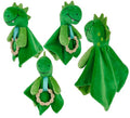 Plush Baby Lovey with Teether: Sloth, Dino, Fox